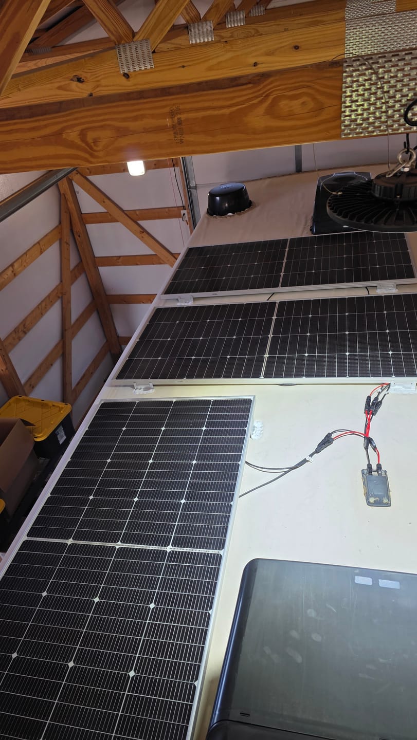 Customer photo review of MEGA 250 PRO | 250 Watt 24 Volt Solar Panel | Premium 24V Off-Grid Solar Panel for Campers, Tiny Homes, Cabins | 25-Year Output Warranty | UL Certified