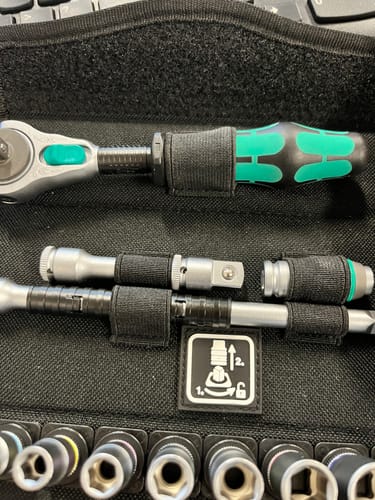 Customer photo review of Wera 781 A 1/4" Connection parts, 781 A/B x 3/8 x 25.2 mm x 1/4"