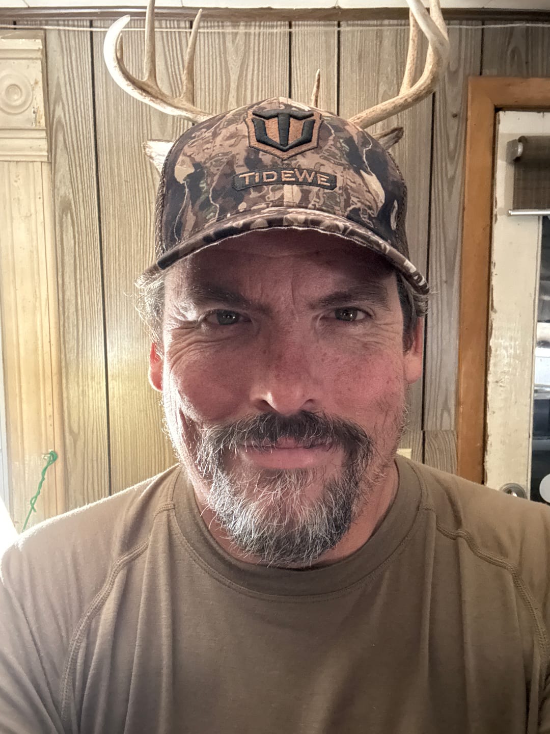 Customer photo review of Veil Whitetail Mesh-Back Logo Hunting Cap