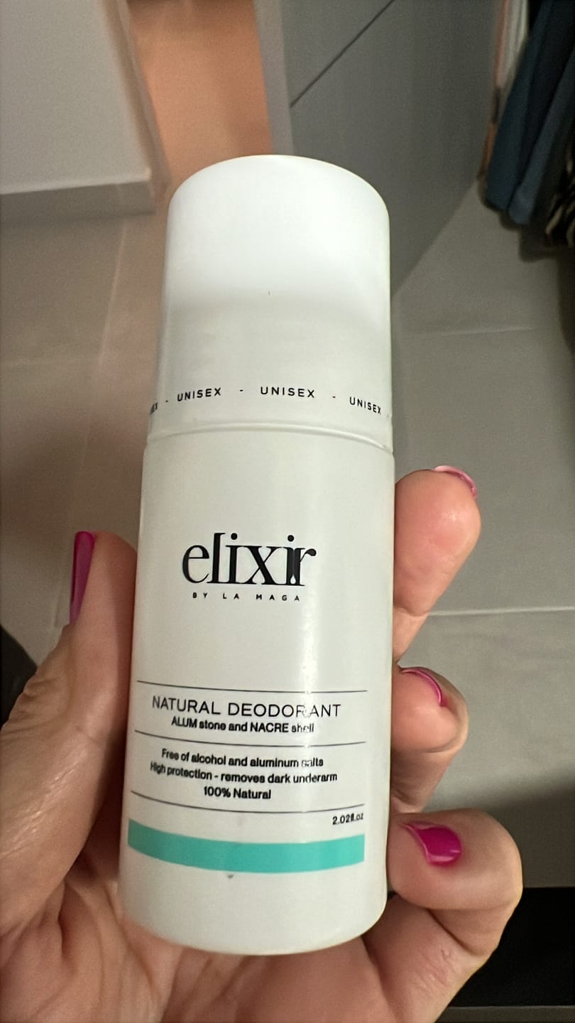 Customer photo review of Desodorante Natural Unisex