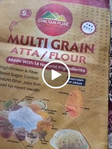 Customer video review of Multi Grain Atta / Flour (ملٹی گرین آٹا) / - Made with 14 Natural Ingredients