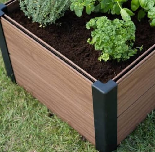 Customer photo review of Maple Raised Garden Bed