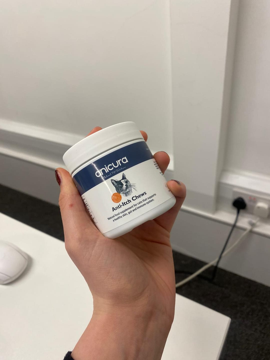 Customer photo review of Anti-Itch Cat Chews