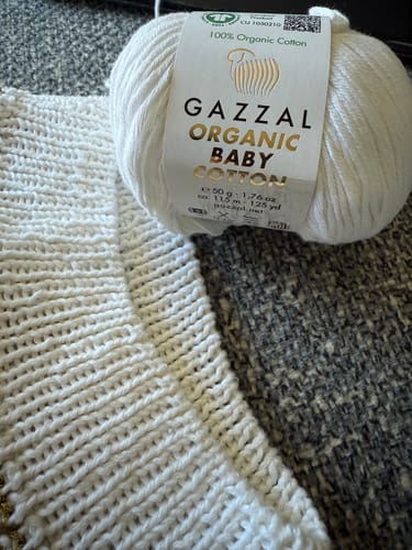 Customer photo review of Gazzal Organic Baby Cotton