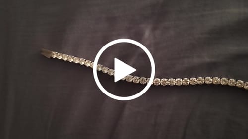 Customer video review of TENNISBOY BRACELET. - 5MM