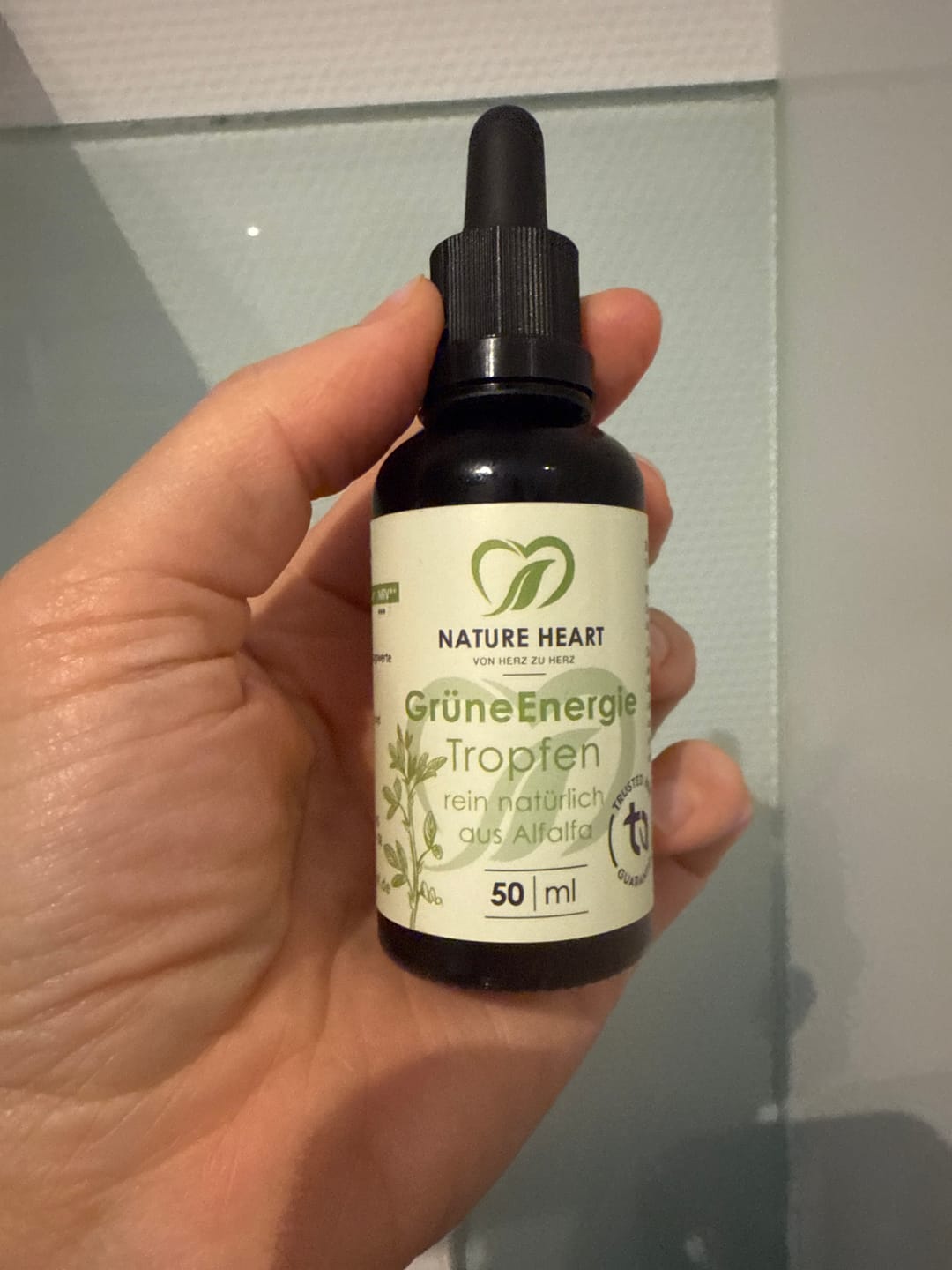 Customer photo review of Grüne Energie - Chlorophyll Tropfen