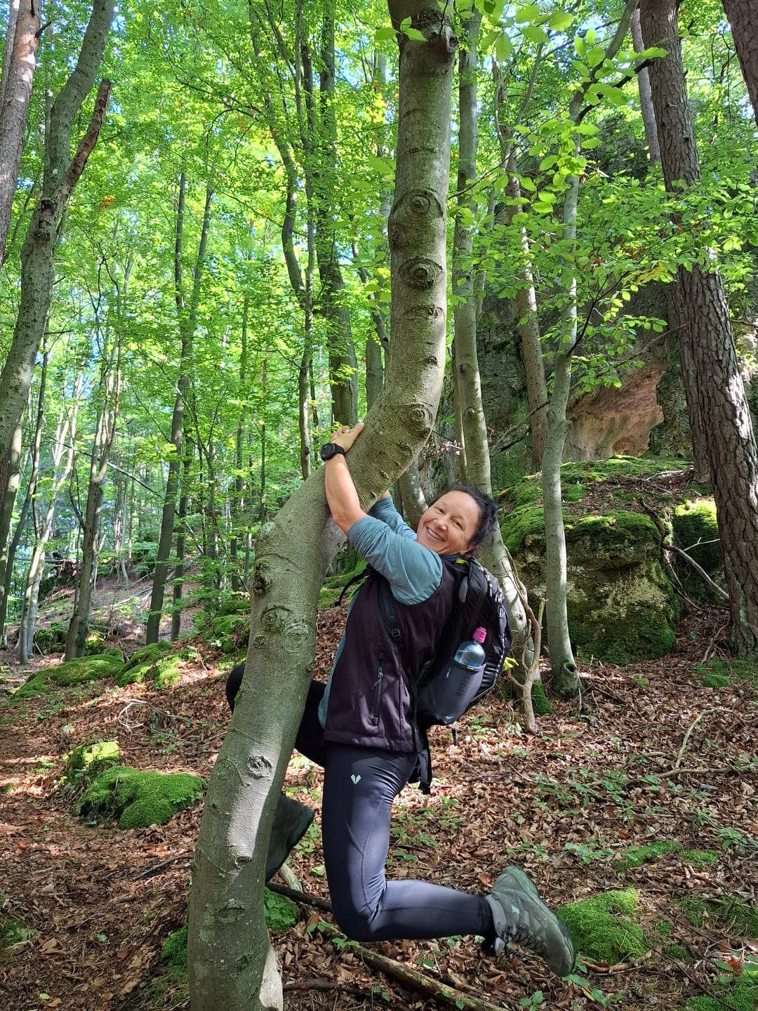 Customer photo review of Essential Hike Damen Leggings