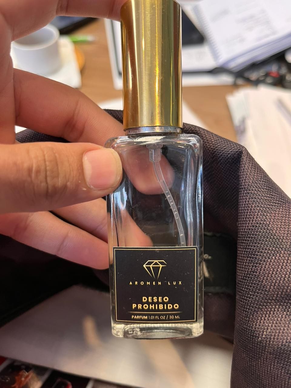 Customer photo review of Deseo Prohibido (inspirado en Eros Versace)