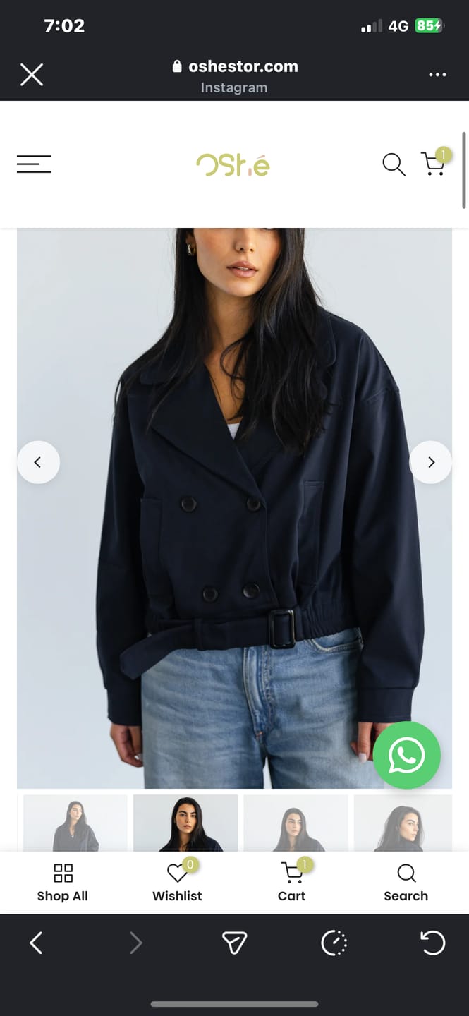 Customer photo review of Cozy bomber jacket - Dark grey
