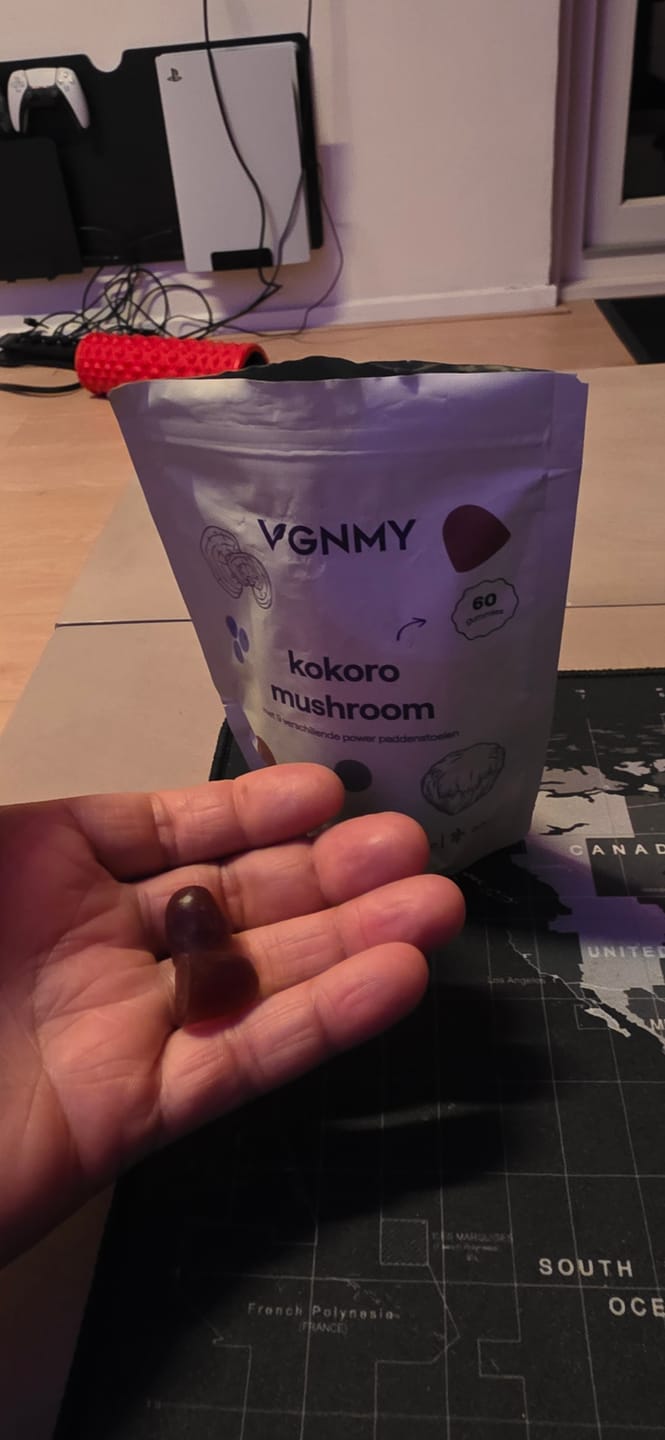 Customer photo review of Balans Mushroom Gummies  | Lion’s Mane Reishi Chaga Cordyceps