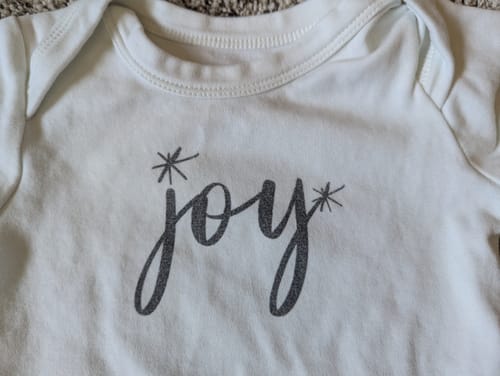 Customer photo review of graphic bodysuit | joy black