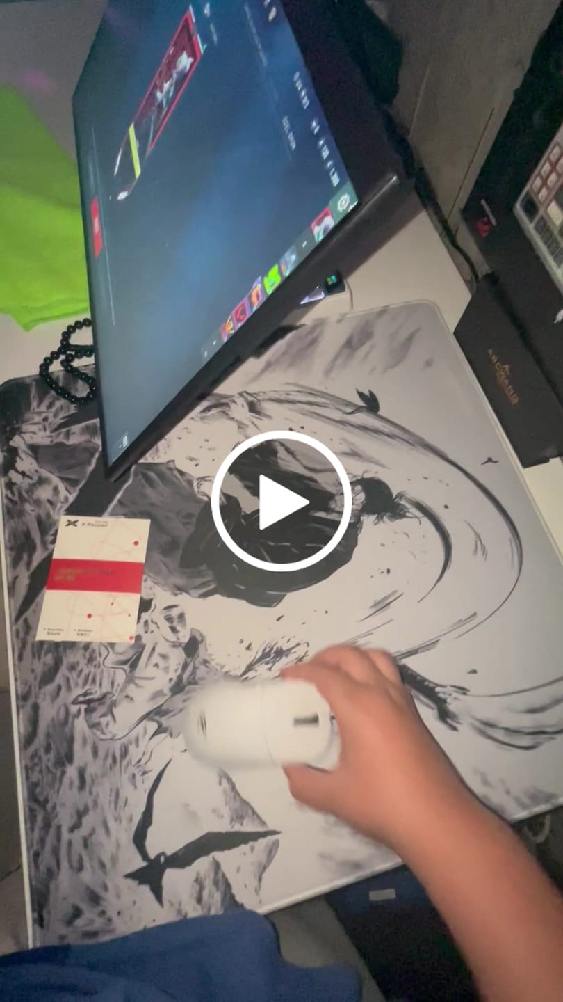 Customer video review of X-Raypad Obsidian Mouse Skates