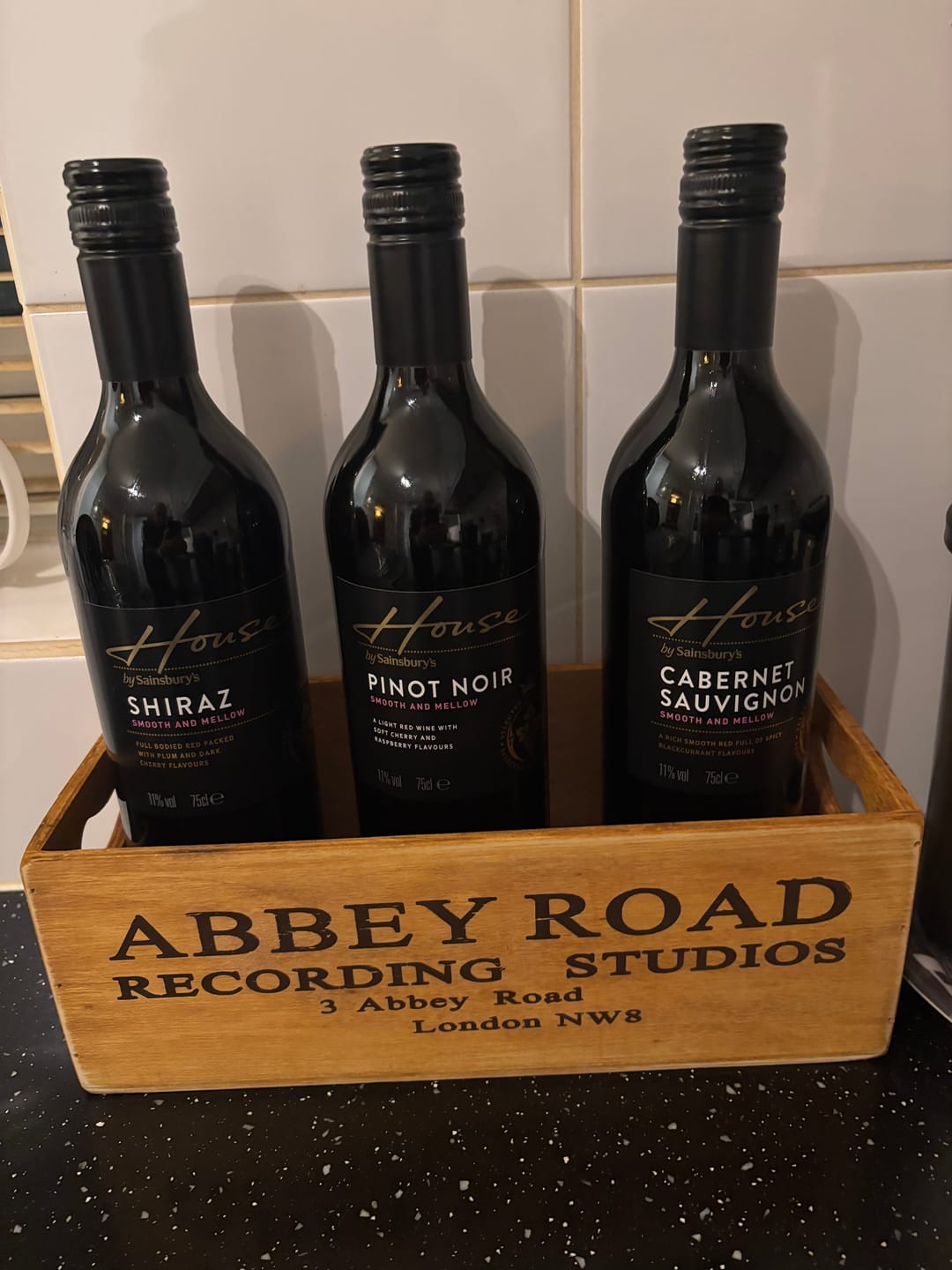 Customer photo review of Wooden Box - Abbey Road