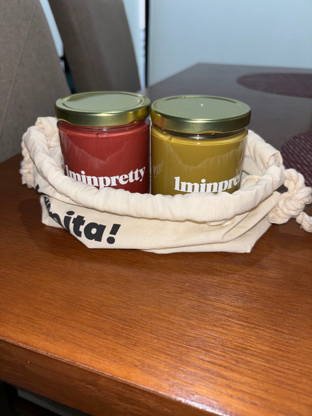 Customer photo review of Kit de 2 tarros de cera con envío gratis mx