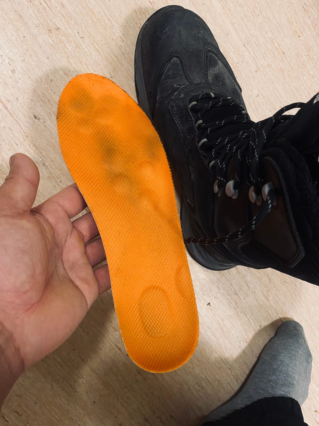 Customer photo review of Skoinlägg med 4D stötdämpning