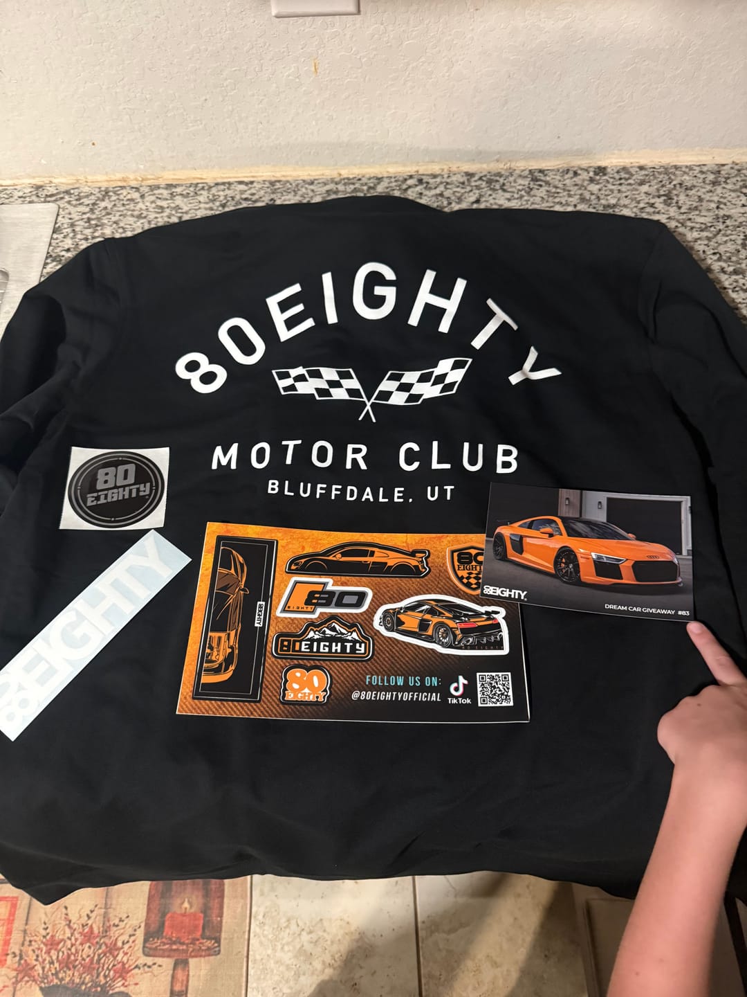 Customer photo review of 80Eighty® MotorClub Hoodie