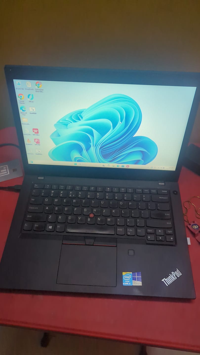 Customer photo review of Lenovo ThinkPad Laptop | L480 | Intel i5-8th Gen | 14" HD | Win 11 Pro | Refurbished