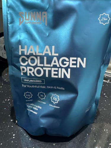 Customer photo review of Halal Collagen Protein