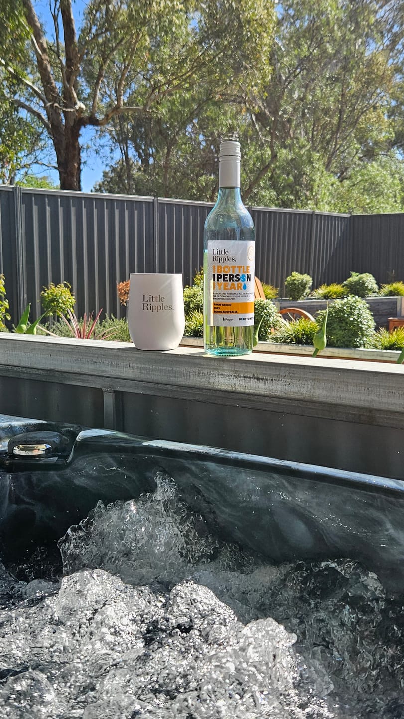 Customer photo review of Pinot Grigio - Single Bottle