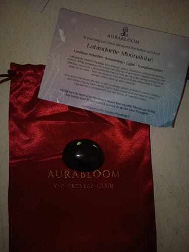 Customer photo review of The Crystal Comfort Card Deck Offer