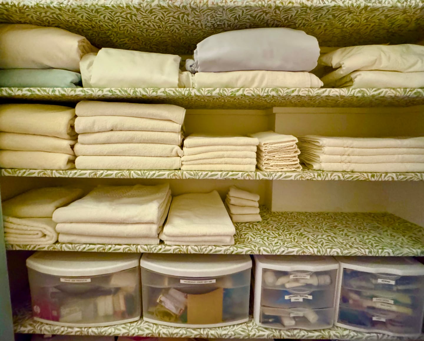 Customer photo review of WILLOW William Morris | Scented Drawer Liners in 5 Fragrances.