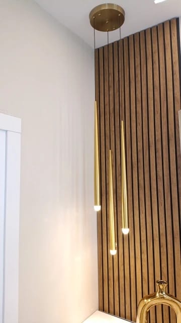 Customer photo review of Contemporary Chandelier for High Ceiling Living Room & Foyer