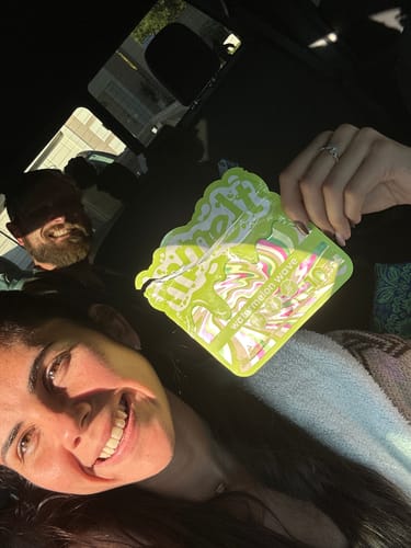 Customer photo review of Mushroom Chocolates