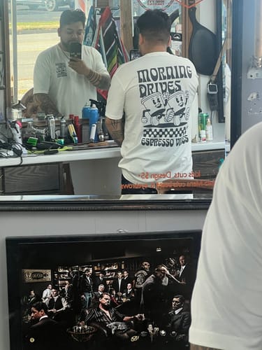 Customer photo review of COFFEE RUN TEE