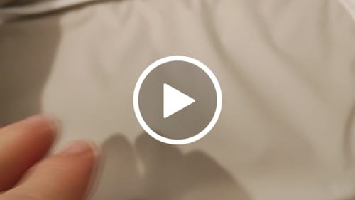 Customer video review of NYLON 190T EMBORRACHADO COR AREIA