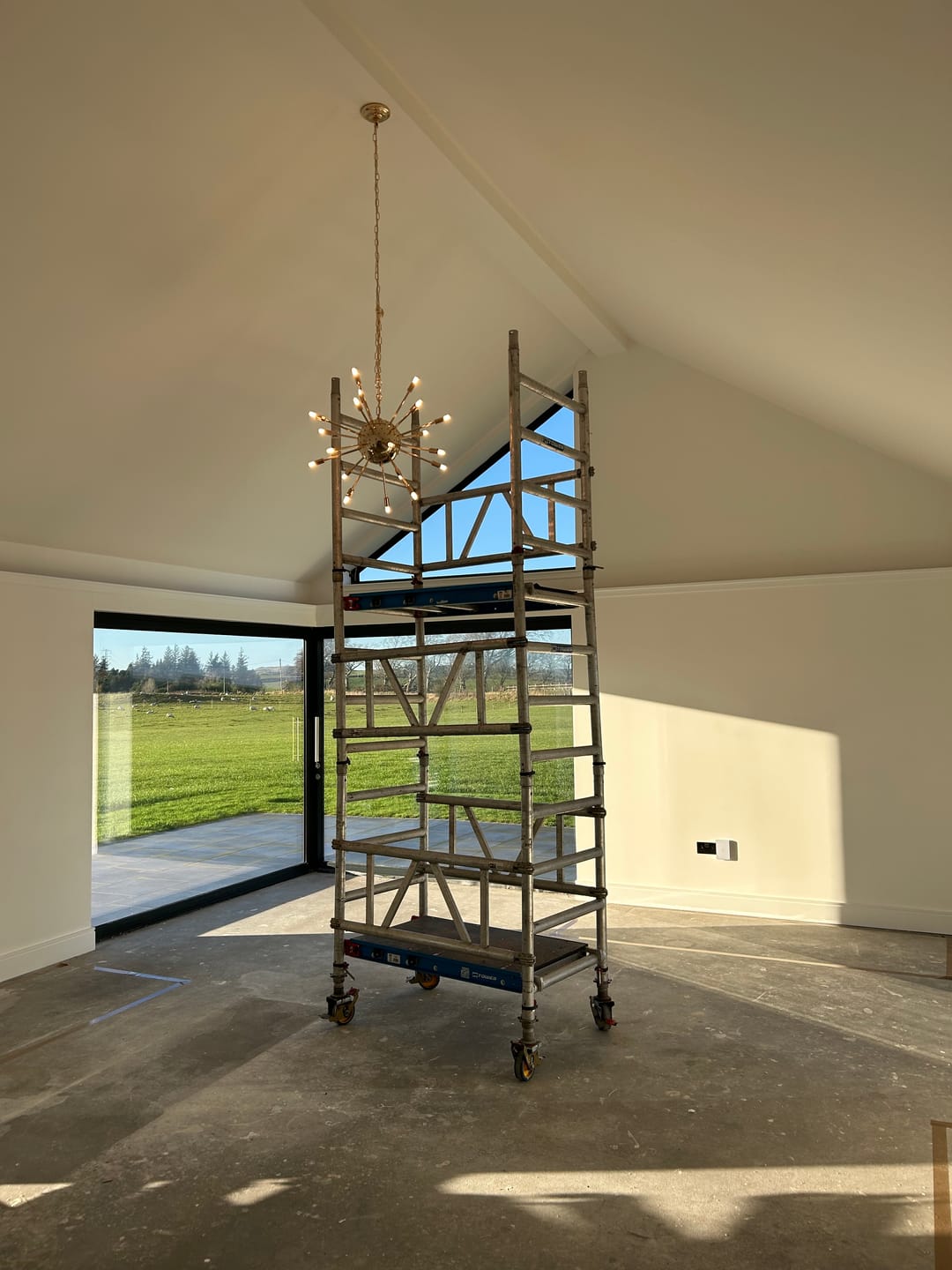 Customer photo review of 20-Light Oversized Large Luxury Sputnik Firework Chandelier