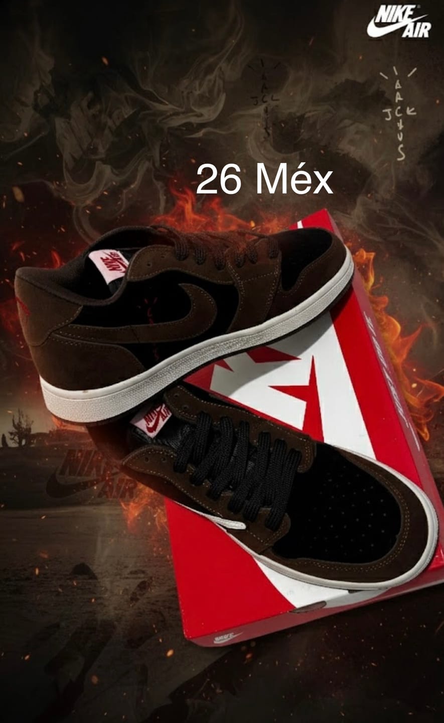 Customer photo review of Tenis Travis Low Moca