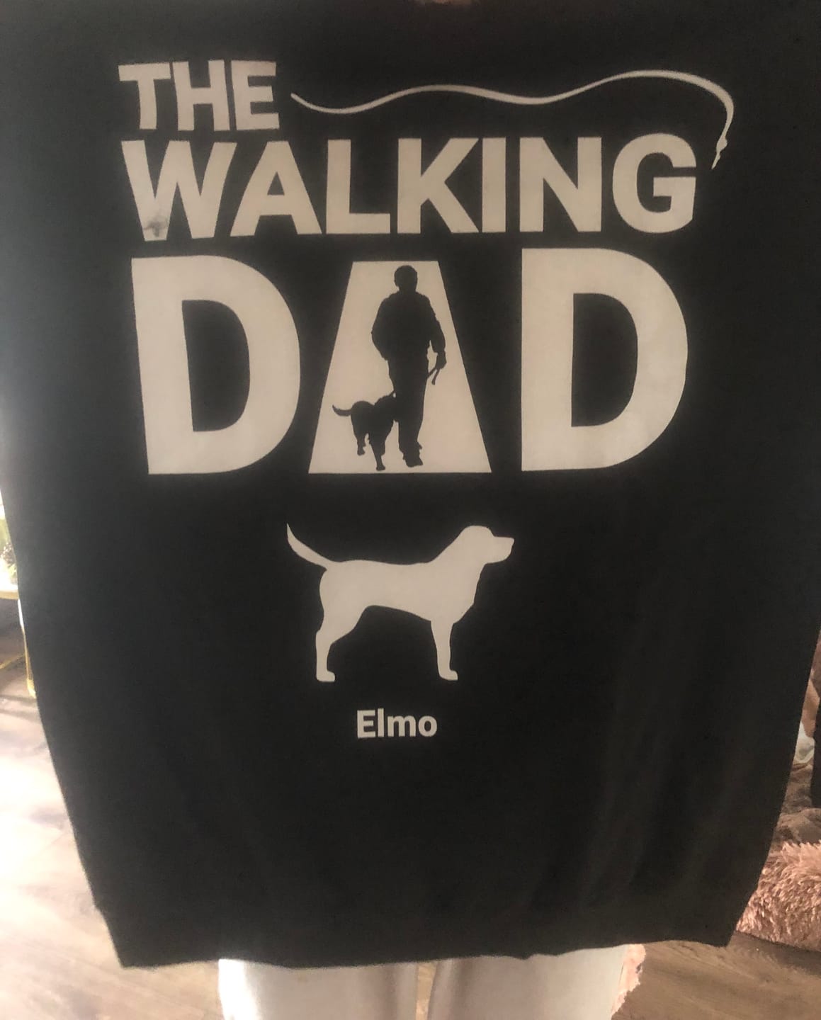 Customer photo review of The Walking Dad - Individueller Hoodie
