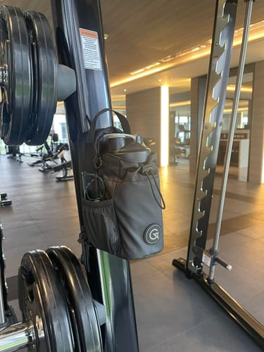 Customer photo review of Antigravity Magnetic Gym Bag