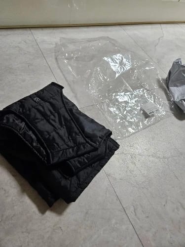 Customer photo review of Gilet Riscaldato 9 zone