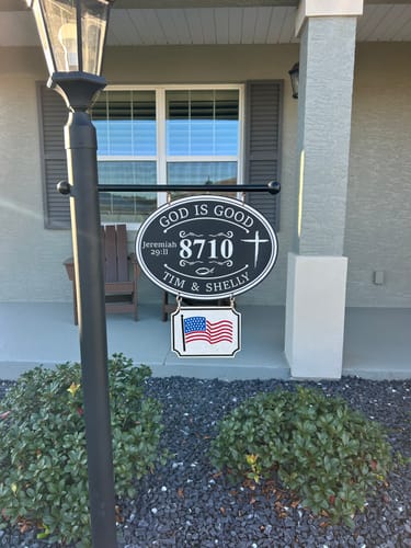 Customer photo review of ColorCore HDPE Plastic - Premium Multi-Layer Engravable Sheets