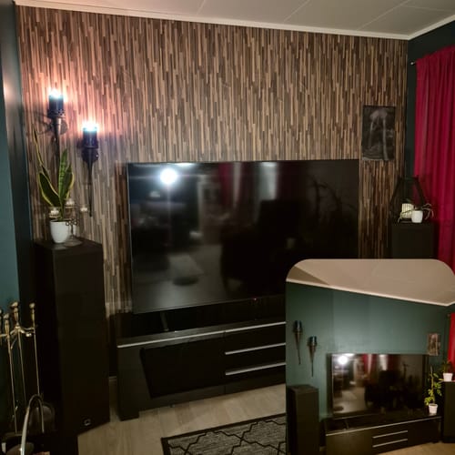 Kundeanmeldelse med bilde av Premium Birmingham brun kontaktplast 67,5 cm x 2 meter