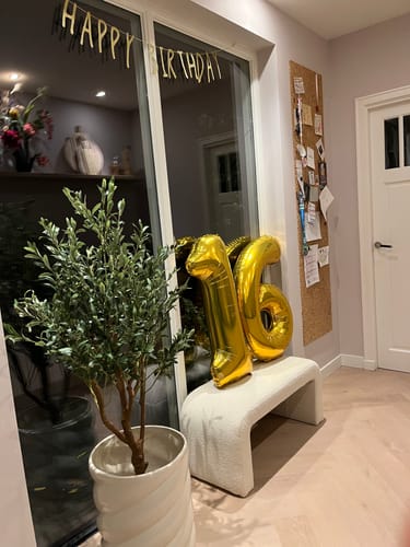Customer photo review of Kunst Olijfboom 150cm