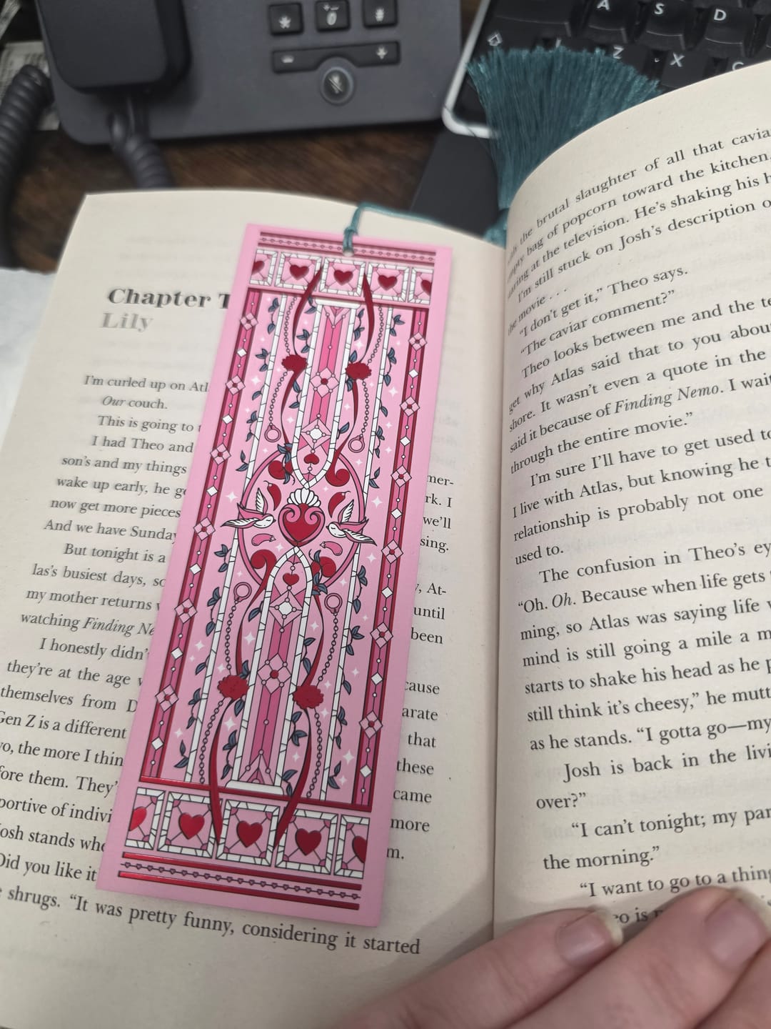 Customer photo review of Sugar & Spice Bookmark
