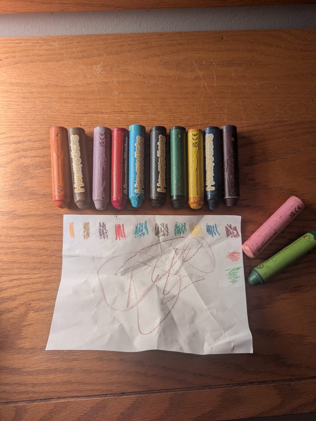 Customer photo review of Honeysticks Super Jumbos 12 Pack