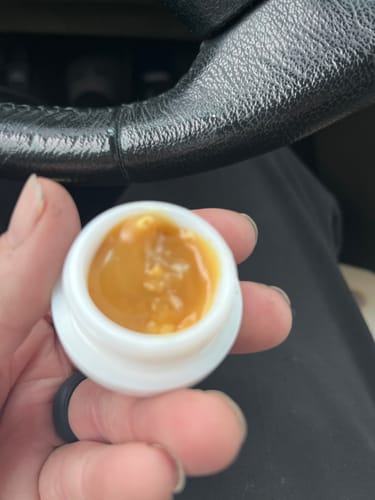 Customer photo review of Orange Diesel | THCA Crumble