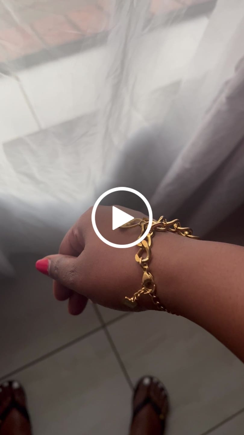 Customer video review of Gold  Era Charm Bracelet