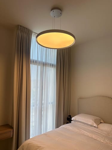 Customer photo review of Cosmic Ring Pendant Lamp MK6113PC-001-02