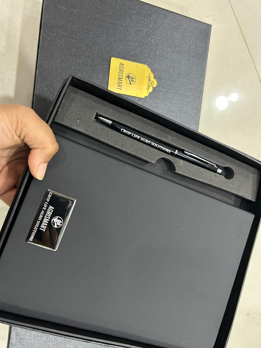 Customer photo review of 2 in 1 Diary Pen Set | Corporate Gift | PrintMine.in