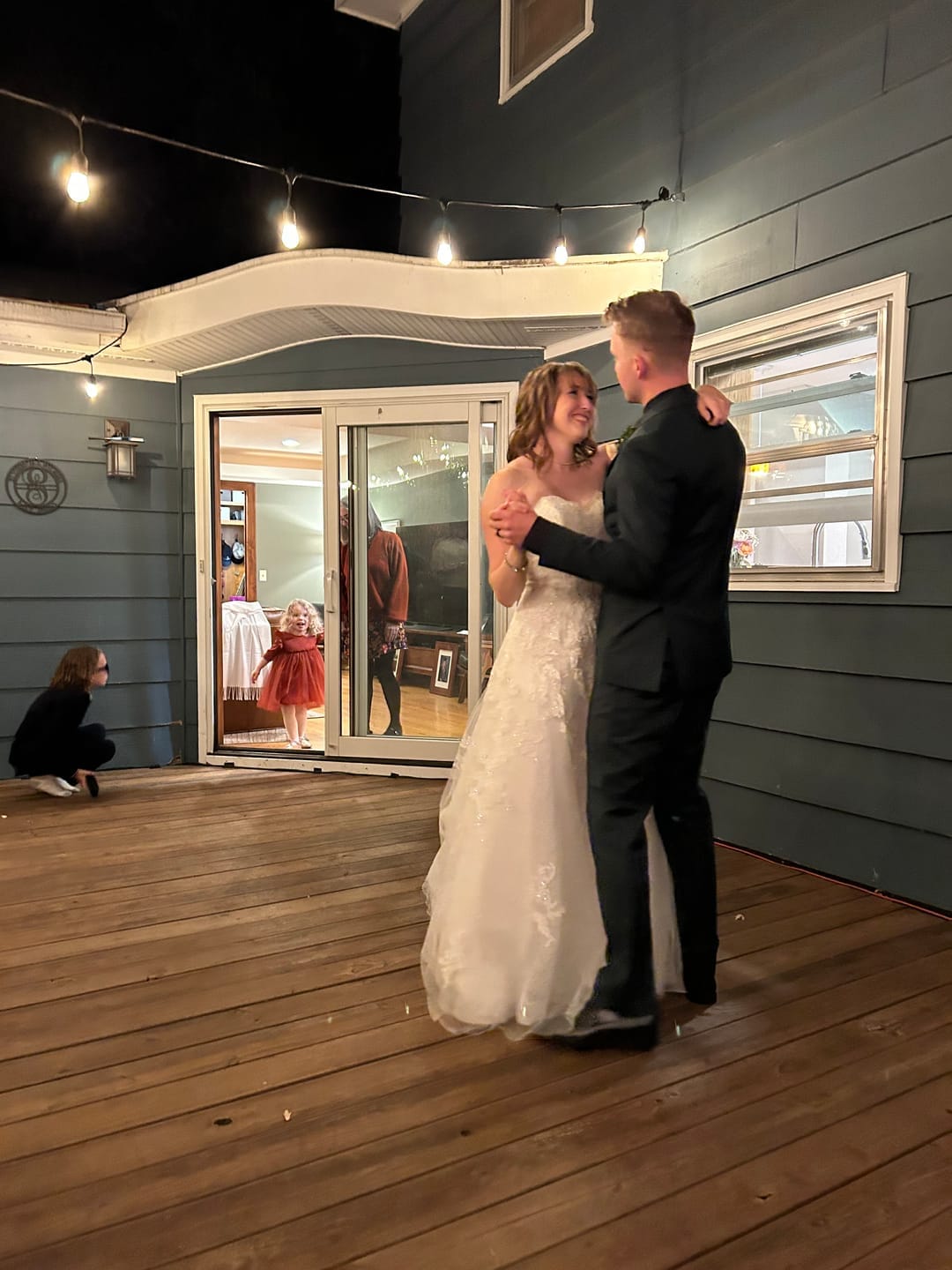 Customer photo review of Personalized Elaborate Name Steel Sign - Custom Anniversary & Wedding Gift