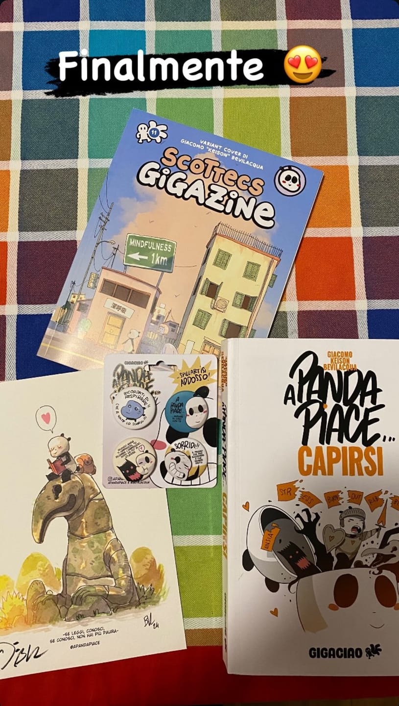 Customer photo review of A Panda Piace... Capirsi