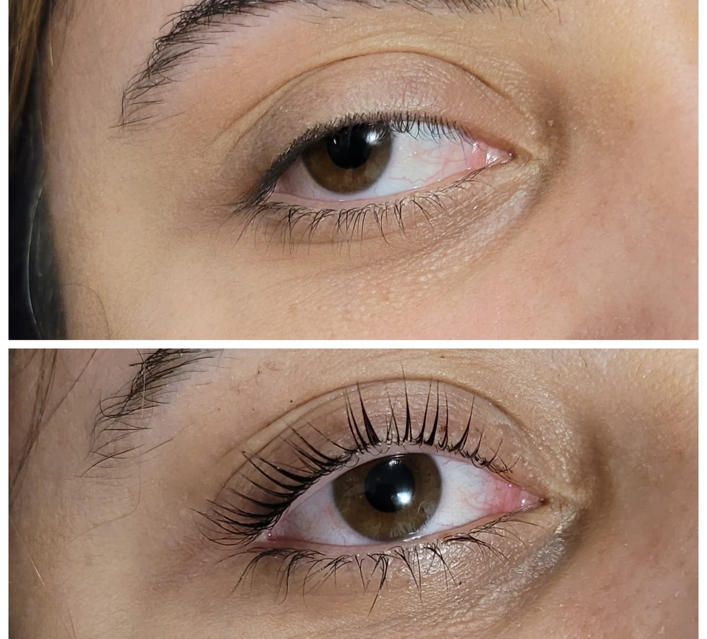 Customer photo review of Deluxe Lash & Brow Balm