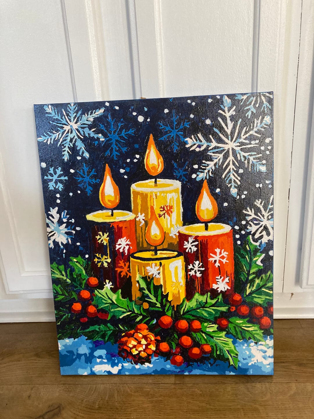 Customer photo review of Snowy Holly Glow