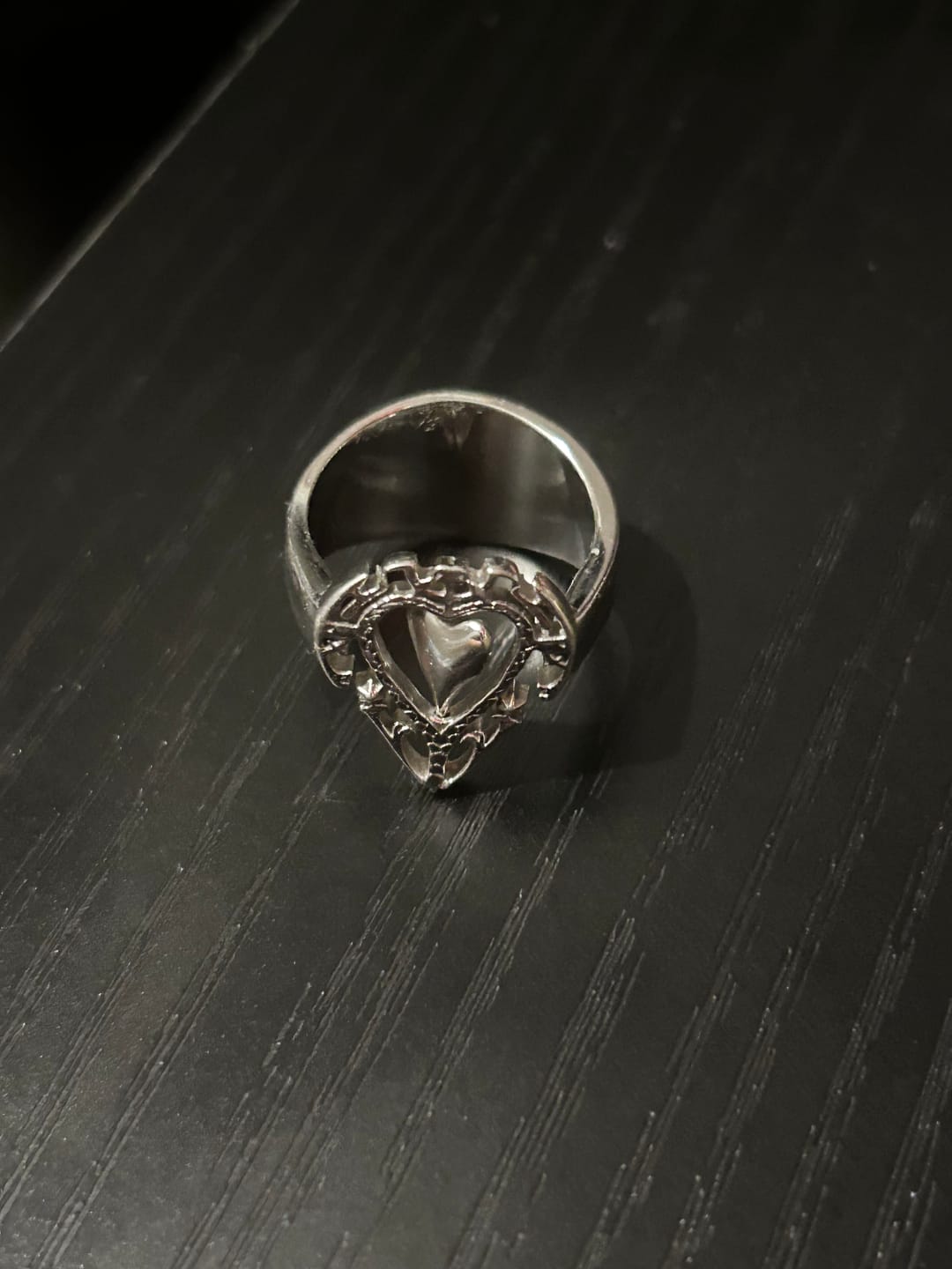 Customer photo review of ANTIQUE HEART RING