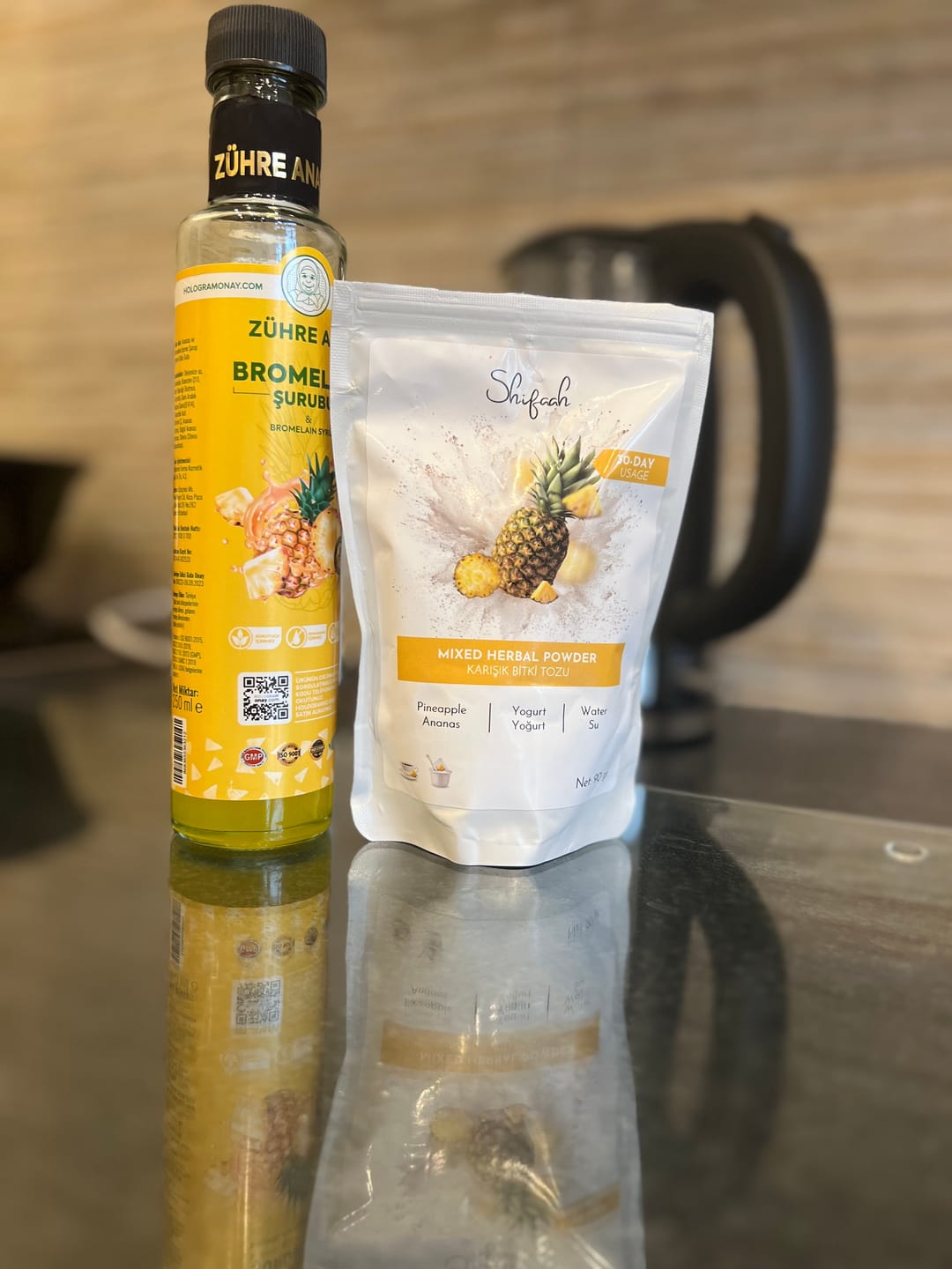 Customer photo review of Zühre Ana Bromelain Şurubu 250 ml