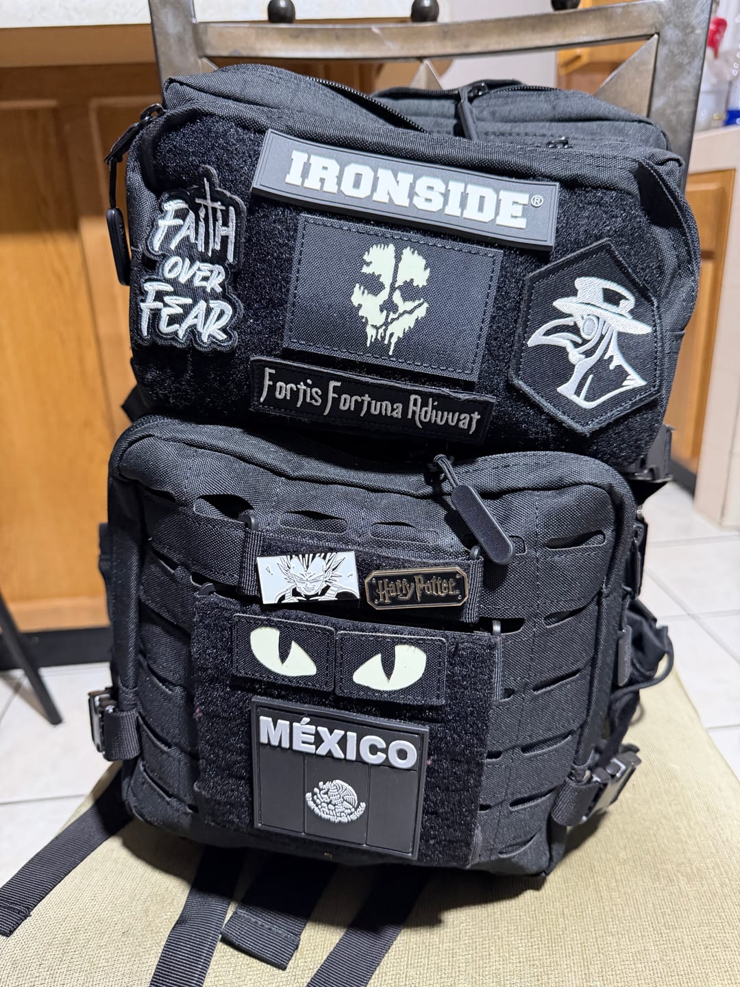 Customer photo review of Mochila IRONSIDE